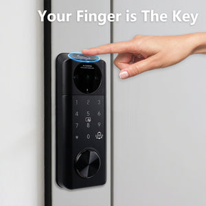 Umiksmart-Smart Door Lock with Camera C95- Fingerprint & App Access.