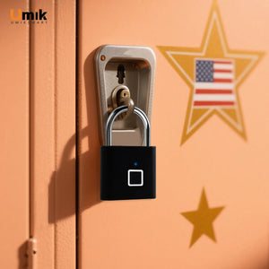 Umiksmart-Umiksmart - Smart Fingerprint Padlock – Waterproof, Durable & Keyless.