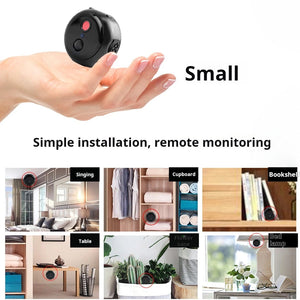 Umiksmart-UMIK UMIKSAMRT Mini Spy Cameras Wireless - 2K HD, Portable Security Cam.