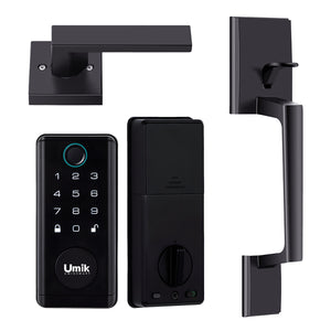 Umiksmart-UMIK Smart Lock D3 – IP65 Waterproof, Fingerprint & App Access.