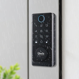 Umiksmart-UMIK Smart Lock D3 – IP65 Waterproof, Fingerprint & App Access.
