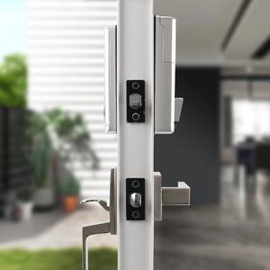 Umiksmart-Smart Lock D3 – IP65 Waterproof, Fingerprint & App Access Silver.