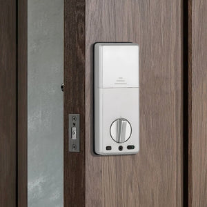 Umiksmart-Smart Lock D3 – IP65 Waterproof, Fingerprint & App Access Silver.