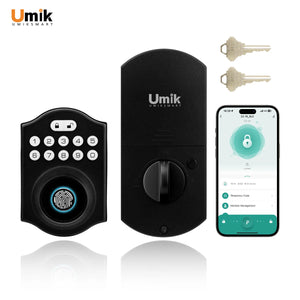 Umiksmart-umiksmart - D6 Smart Door Lock – Fingerprint, App & Code Unlock.