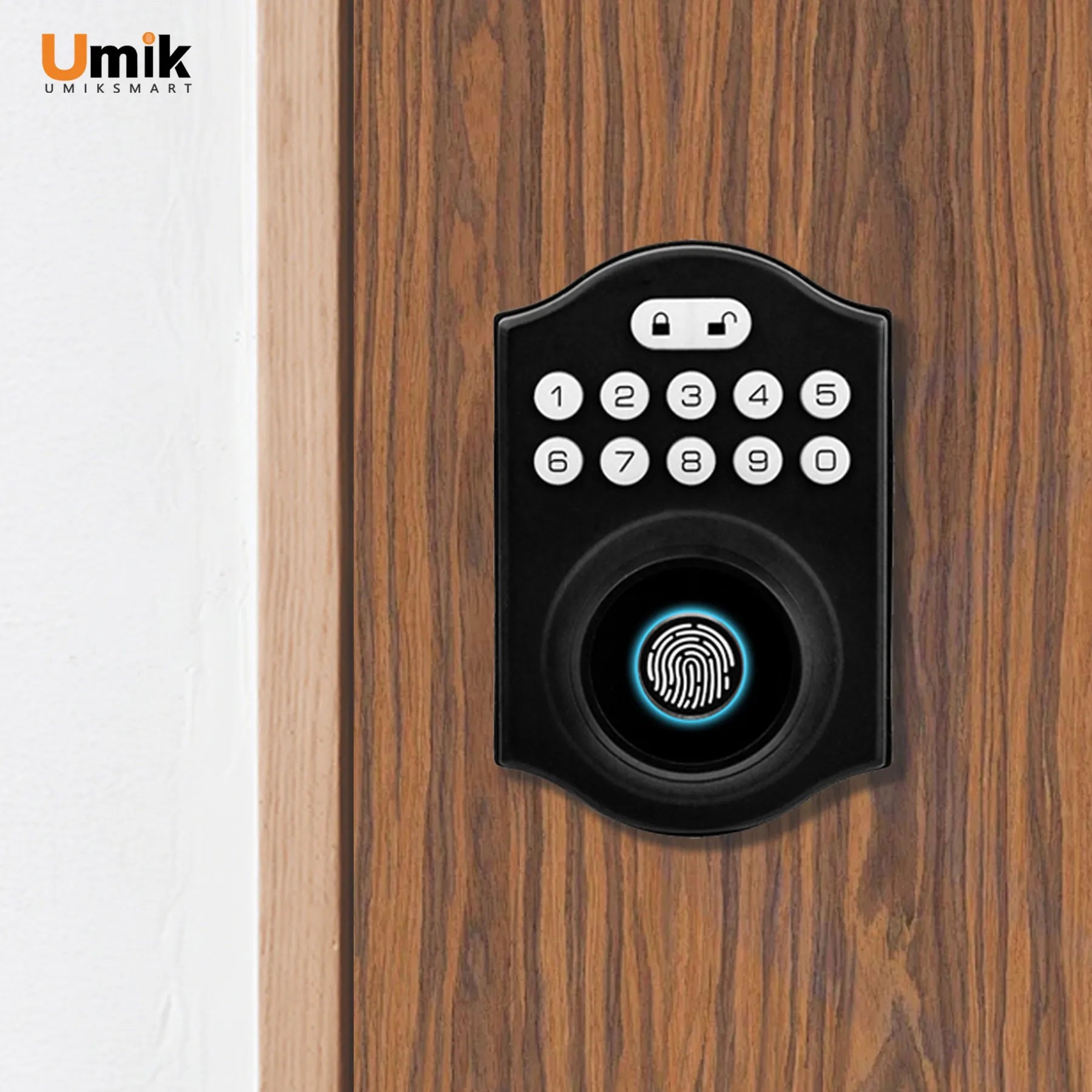 Umiksmart-umiksmart - D6 Smart Door Lock – Fingerprint, App & Code Unlock.