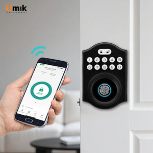 Umiksmart-umiksmart - D6 Smart Door Lock – Fingerprint, App & Code Unlock.