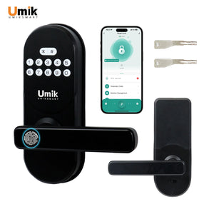Umiksmart-Smart Door Lock H5 – App, Fingerprint & Key Access.