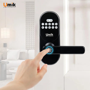 Umiksmart-Smart Door Lock H5 – App, Fingerprint & Key Access.