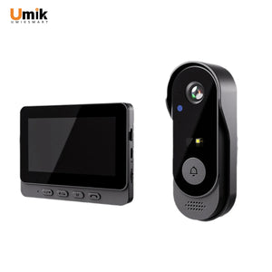 Umiksmart-Umiksmart - X8 Smart Video Doorbell – No WiFi Needed, IP66.