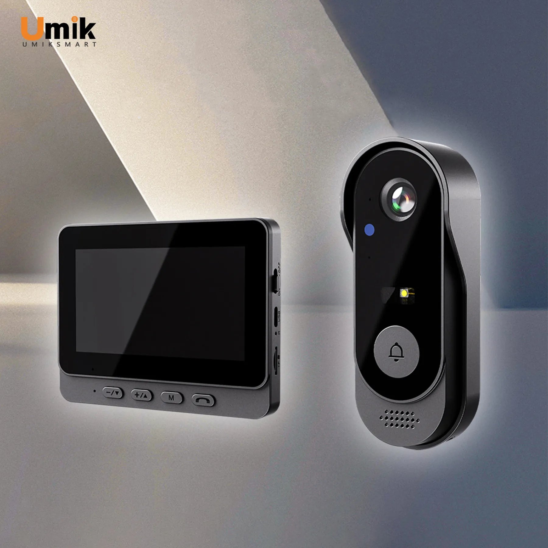 Umiksmart-Umiksmart - X8 Smart Video Doorbell – No WiFi Needed, IP66.