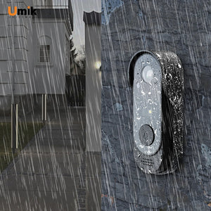 Umiksmart-Umiksmart - X8 Smart Video Doorbell – No WiFi Needed, IP66.