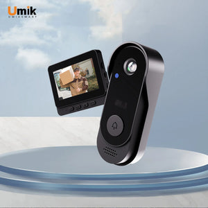 Umiksmart-Umiksmart - X8 Smart Video Doorbell – No WiFi Needed, IP66.