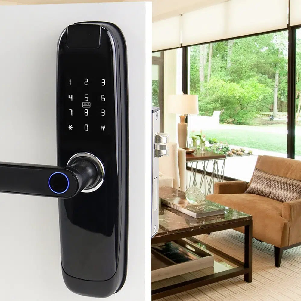 Umiksmart-UMIK UMIKSAMRT Smart Lock for Home Security - Biometric, RFID & App Controlled.
