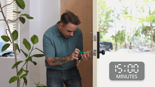 Install a No-Drill Smart Lock in 15 Minutes Yourself