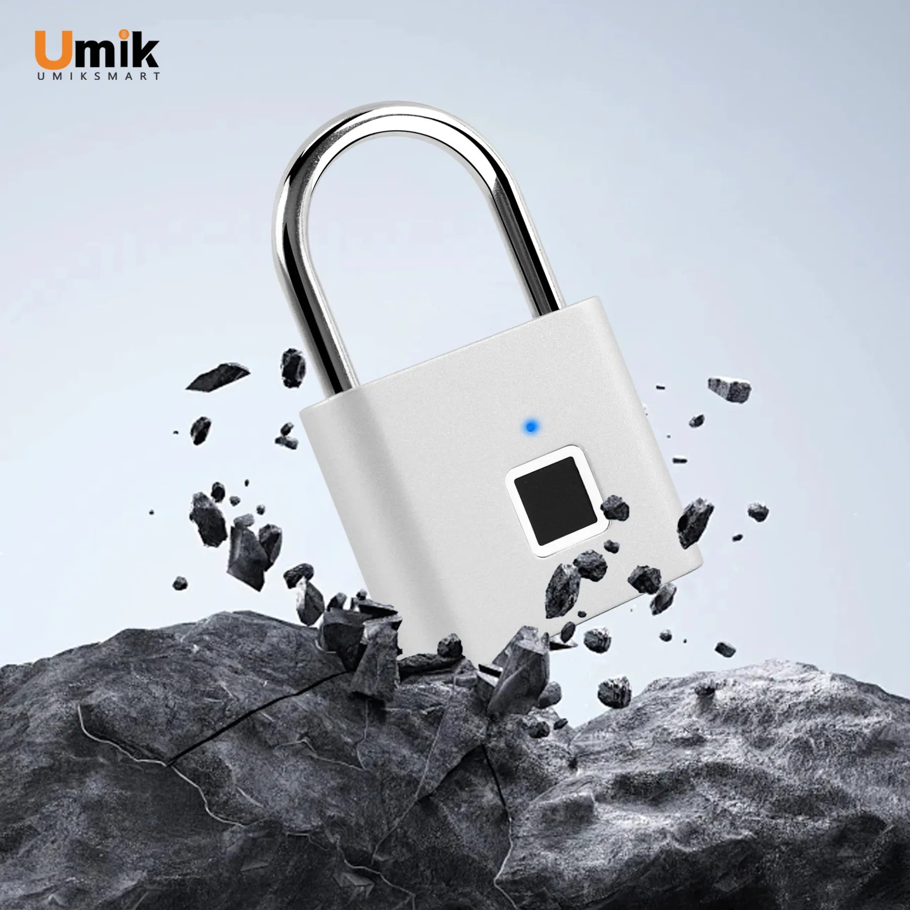 Umiksmart-Umiksmart - Smart Fingerprint Padlock – Waterproof, Durable & Keyless.