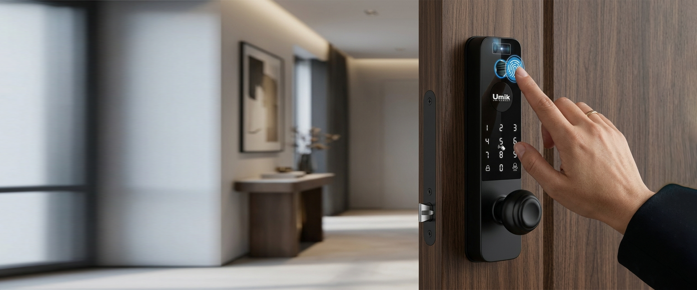 UMIKSMART peephole smart lock