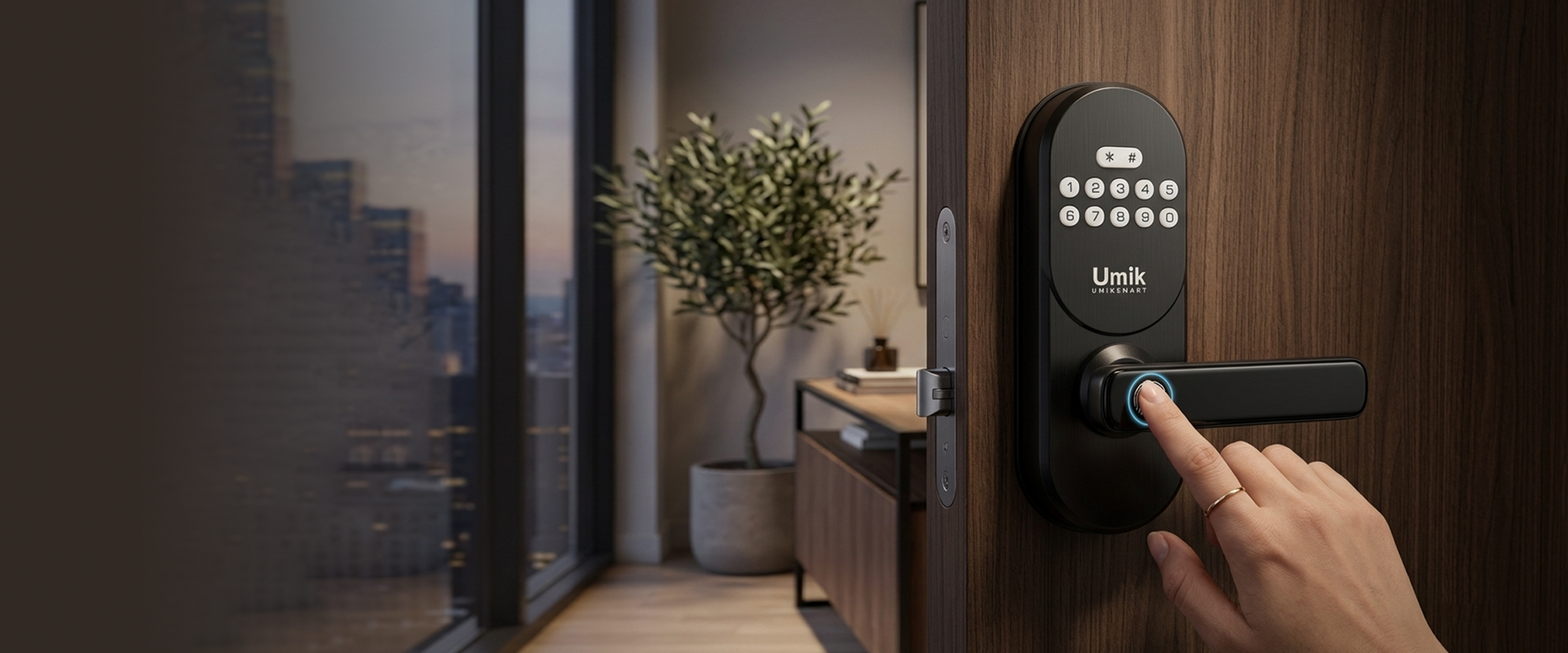 UMIKSMART H5 smart handle lock