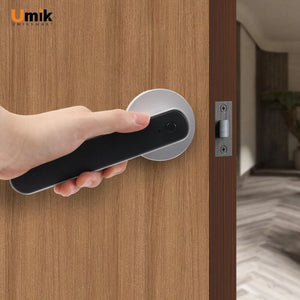 Umiksmart-UMIK UMIKSAMRT Smart Lock - Smart Security and Home Automation for Your Home silver.
