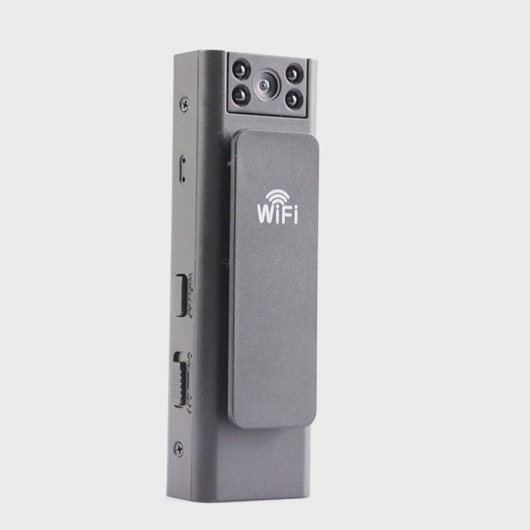 Umiksmart-UMIK UMIKSAMRT HD Body Camera with WiFi and 120 Wide Angle.